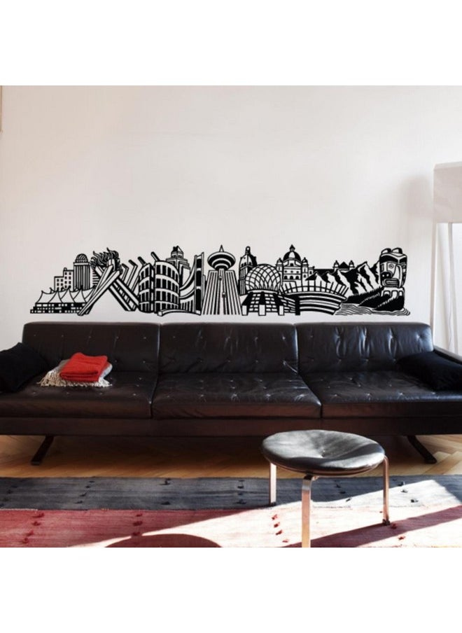 Adzif Into Vancouver Wall Decals, Multicolored