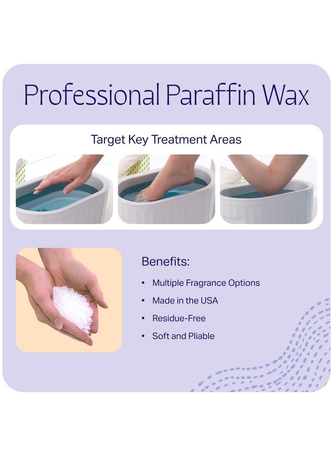 Therabath Paraffin Wax Refill - Thermotherapy - For Hands, Feet, Body - Deeply Hydrates - Made in USA, 6 lb. Eucalyptus Rosemary Mint