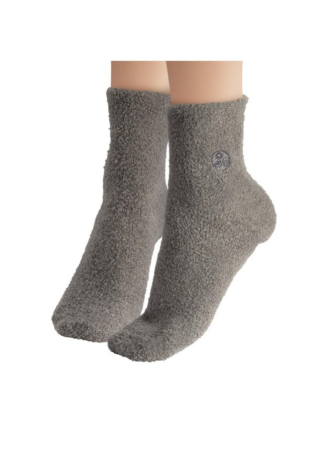 Aloe Socks - Double Pack - Gray/Black (2 Pairs)