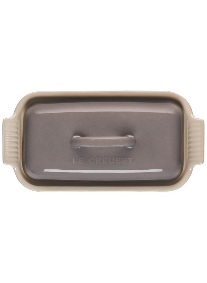 Le Creuset Stoneware Heritage Butter Dish, Oyster