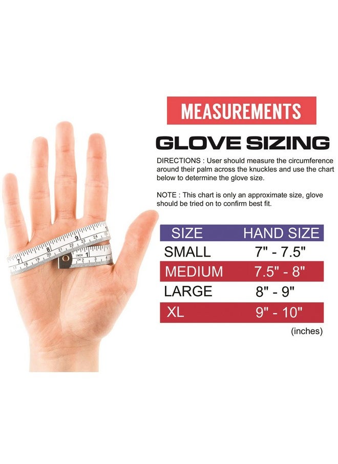 Power Grip Wtg-05 Gym Gloves Black/Grey (Large)