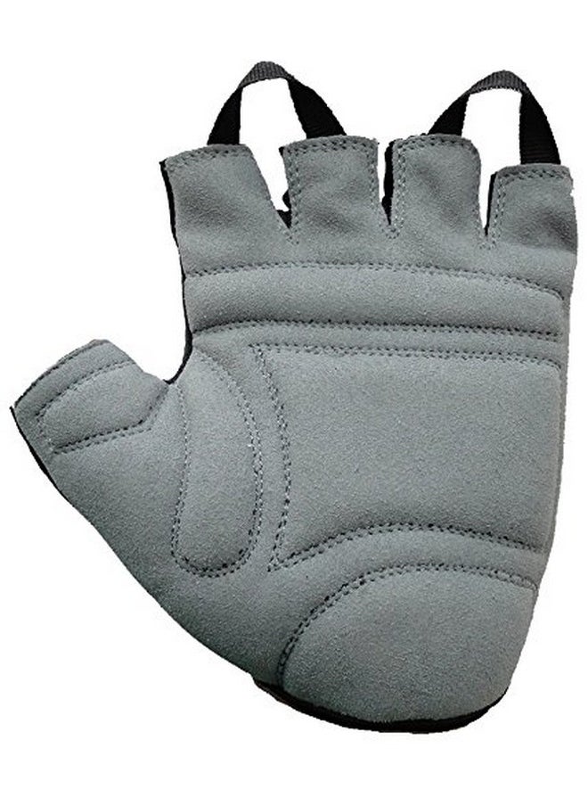 Power Grip Wtg-05 Gym Gloves Black/Grey (Large)