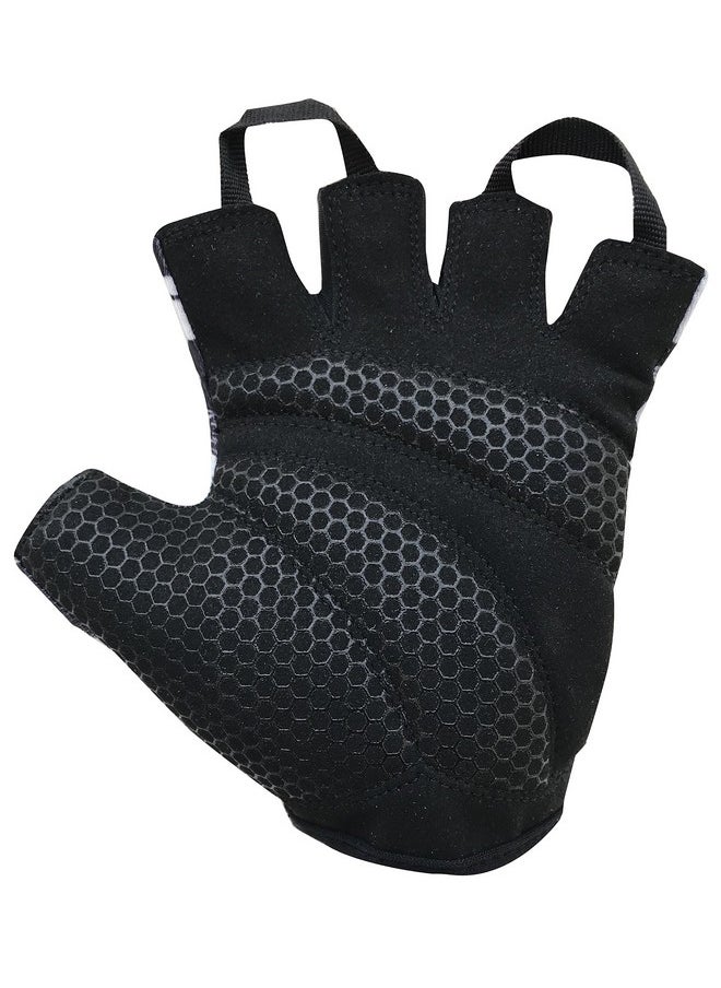 Kobo WTG-24 Lycra-Spandex Gym Gloves, Large (Black)