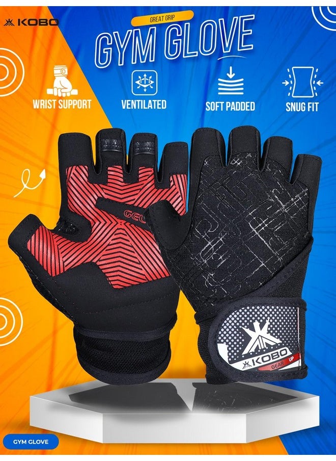 Kobo Gym Weight Lifting Gloves