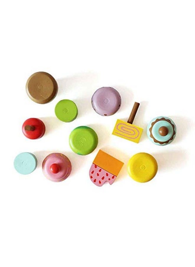 Shumee Wooden Ice Cream Magnetic Set (Age 3 Years+)