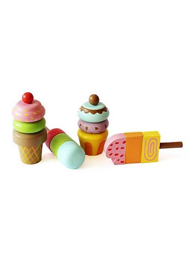 Shumee Wooden Ice Cream Magnetic Set (Age 3 Years+)