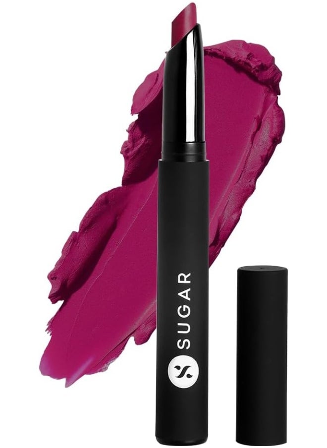 Matte Attack Transferproof Lipstick - 08 Daft Pink (Deep Pink), Pink, 2 g Moisturiser, Long Lasting, Matte Finish