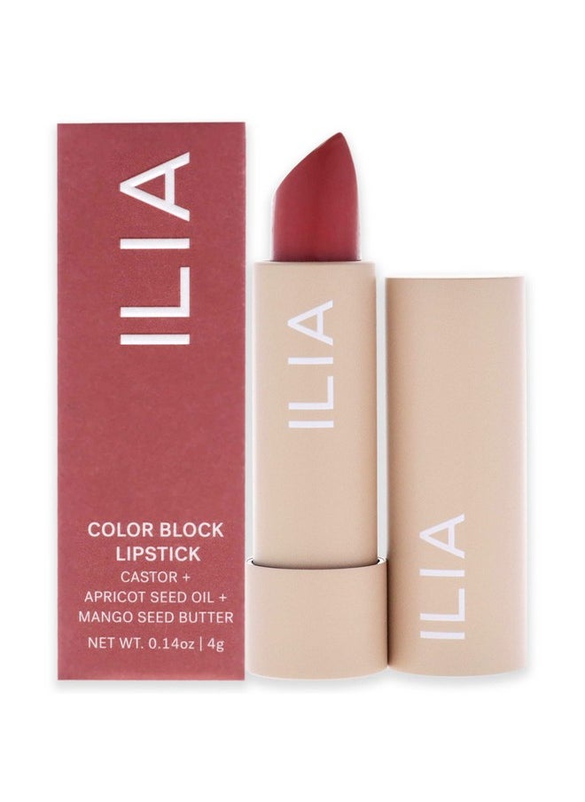 Ilia Color Block High Impact Lipstick - # Cinnabar -4g/0.14oz