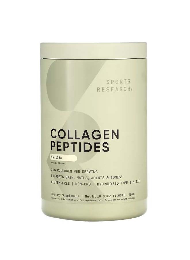 Collagen Peptides Vanilla  1.06 lb 480 g