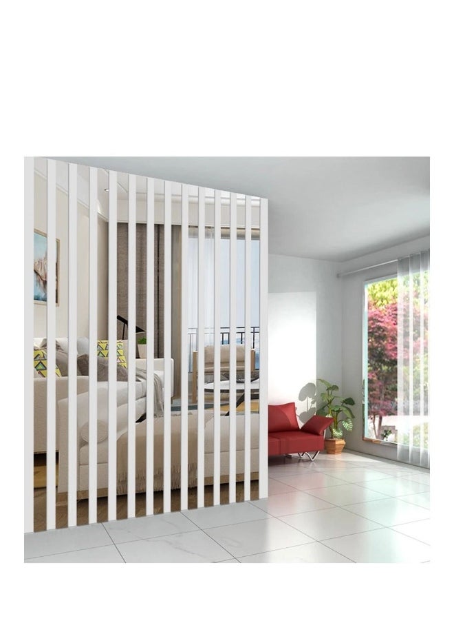 Mirror Wall Stickers Modern Decorative 3D Mirrors for Living Room Bedroom