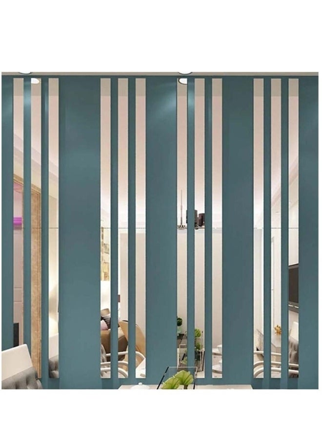 Mirror Wall Stickers Modern Decorative 3D Mirrors for Living Room Bedroom