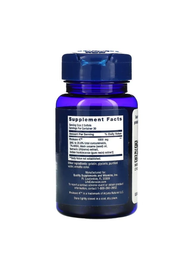 Fast Acting Relief 60 Softgels