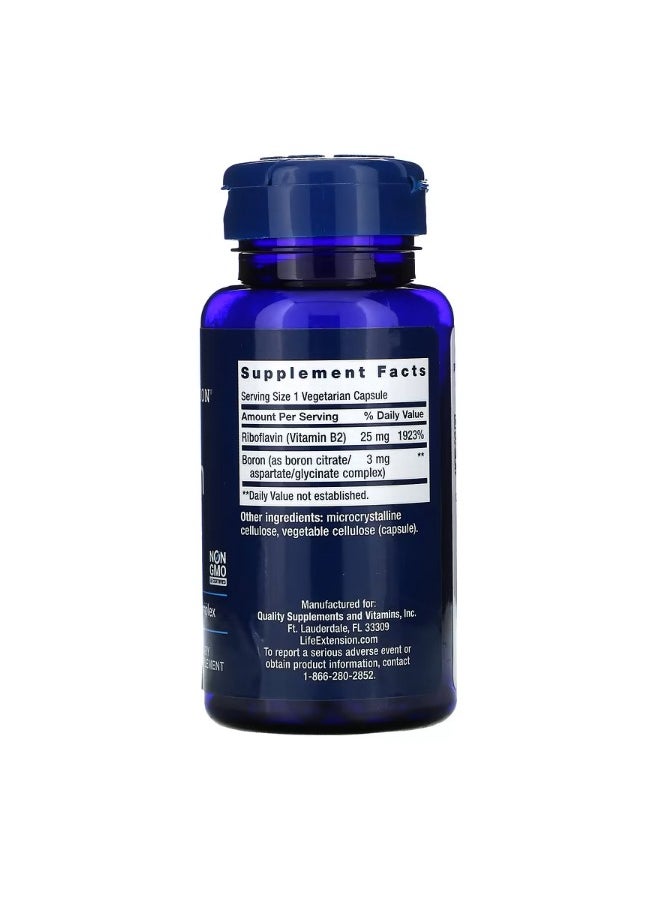 Boron 3 mg 100 Vegetarian Capsules