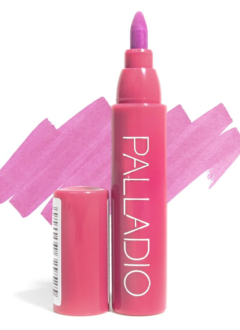 Palladio Lip Stain, Hydrating and Waterproof Formula, Matte Color Look, Longlasting All Day Wear Lip Color, Smudge Proof Natural Finish, Precise Chisel Tip...