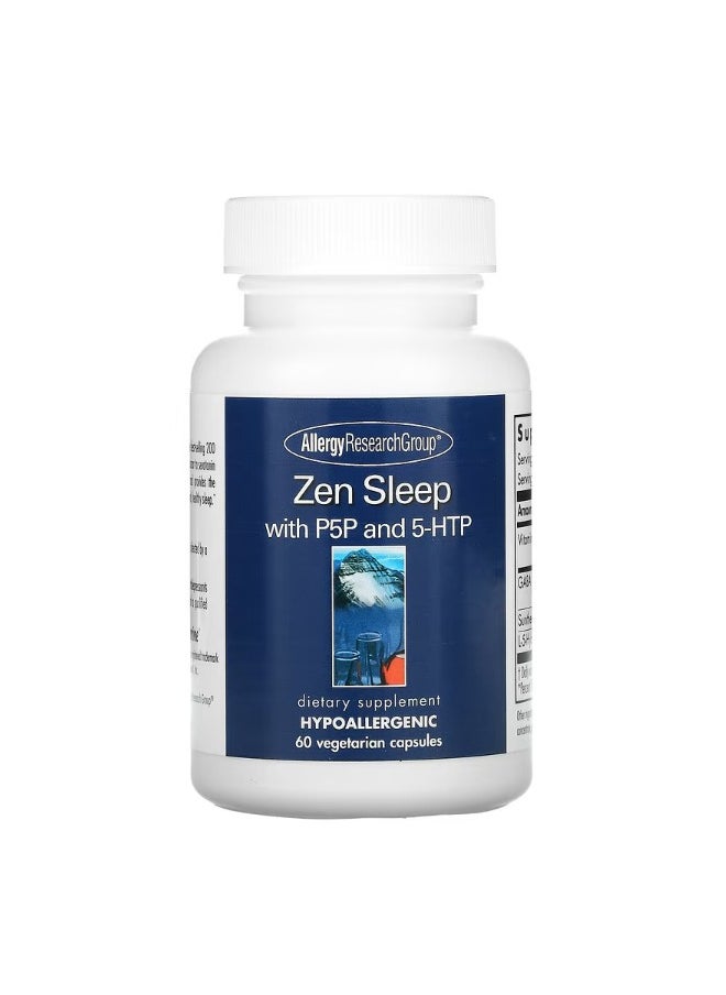 Zen Sleep with P5P and 5 HTP 60 Vegetarian Capsules