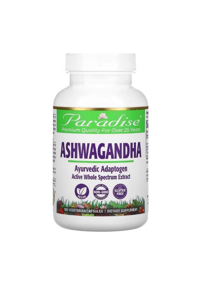 Ashwagandha 180 Vegetarian Capsules