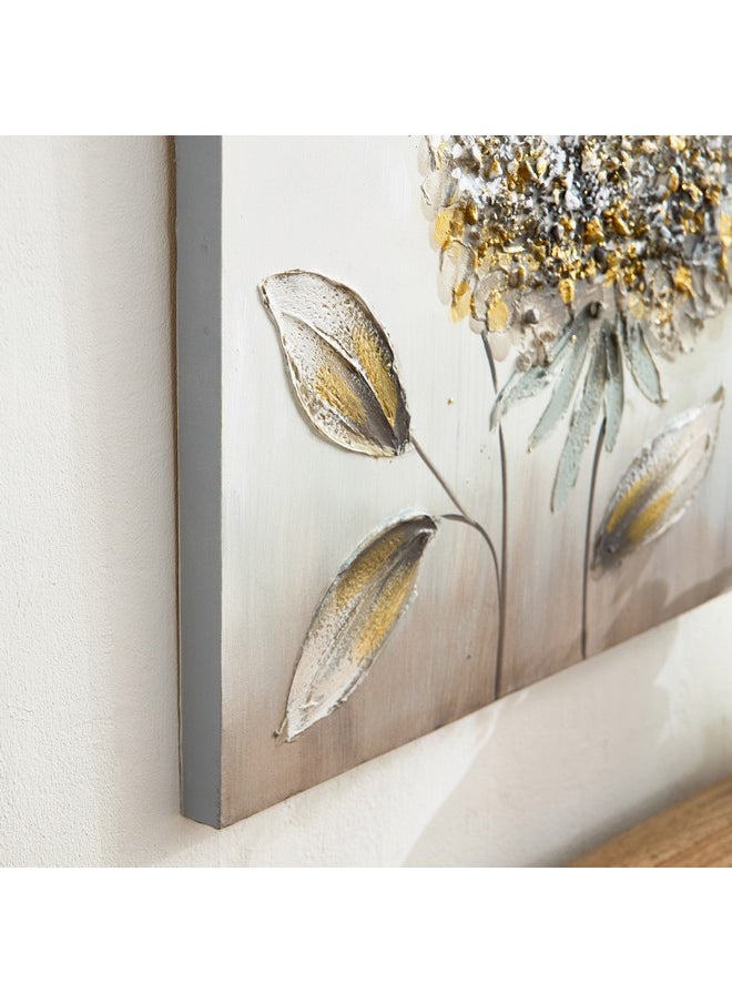Nairobi Flowers Acrylic Hand-Painted Wall Art 70 X 3 X 50 Cm