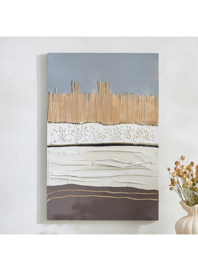 Nairobi 3D Hand Painted Wall Art 60 X 3 X 90 Cm