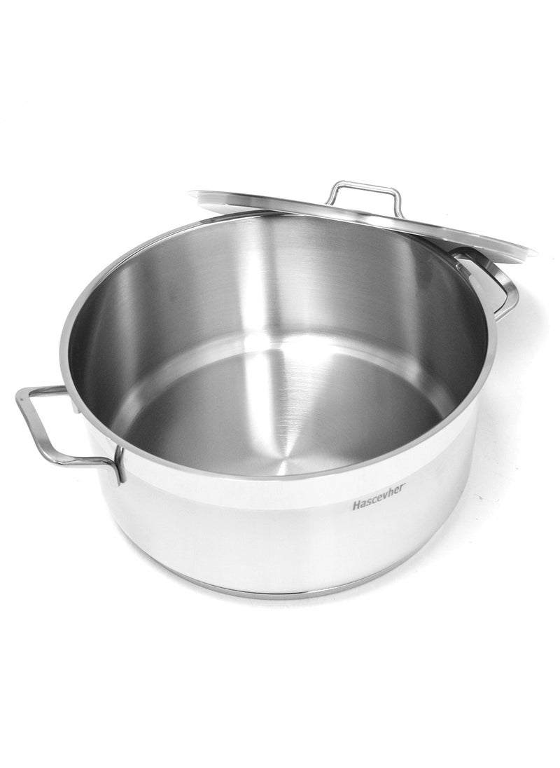 Anett Stainless Steel Cooking Pot 22CM - 4.5L