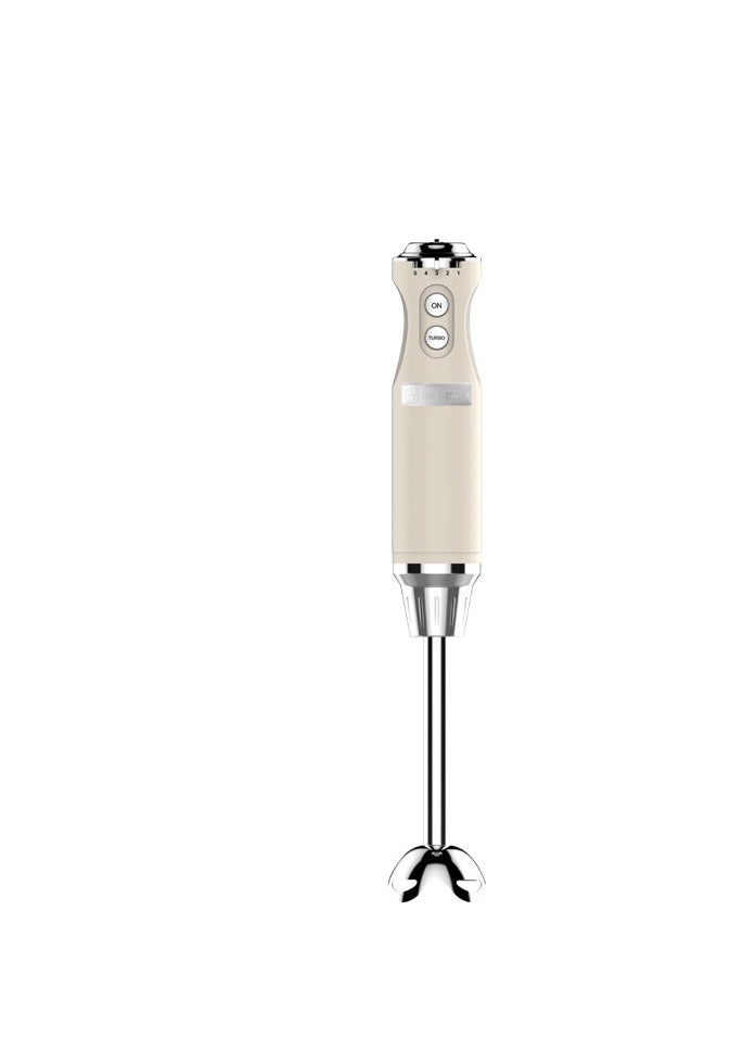 Retro Series Hand Blender - White | Sleek and Durable Blender for Smooth Blending