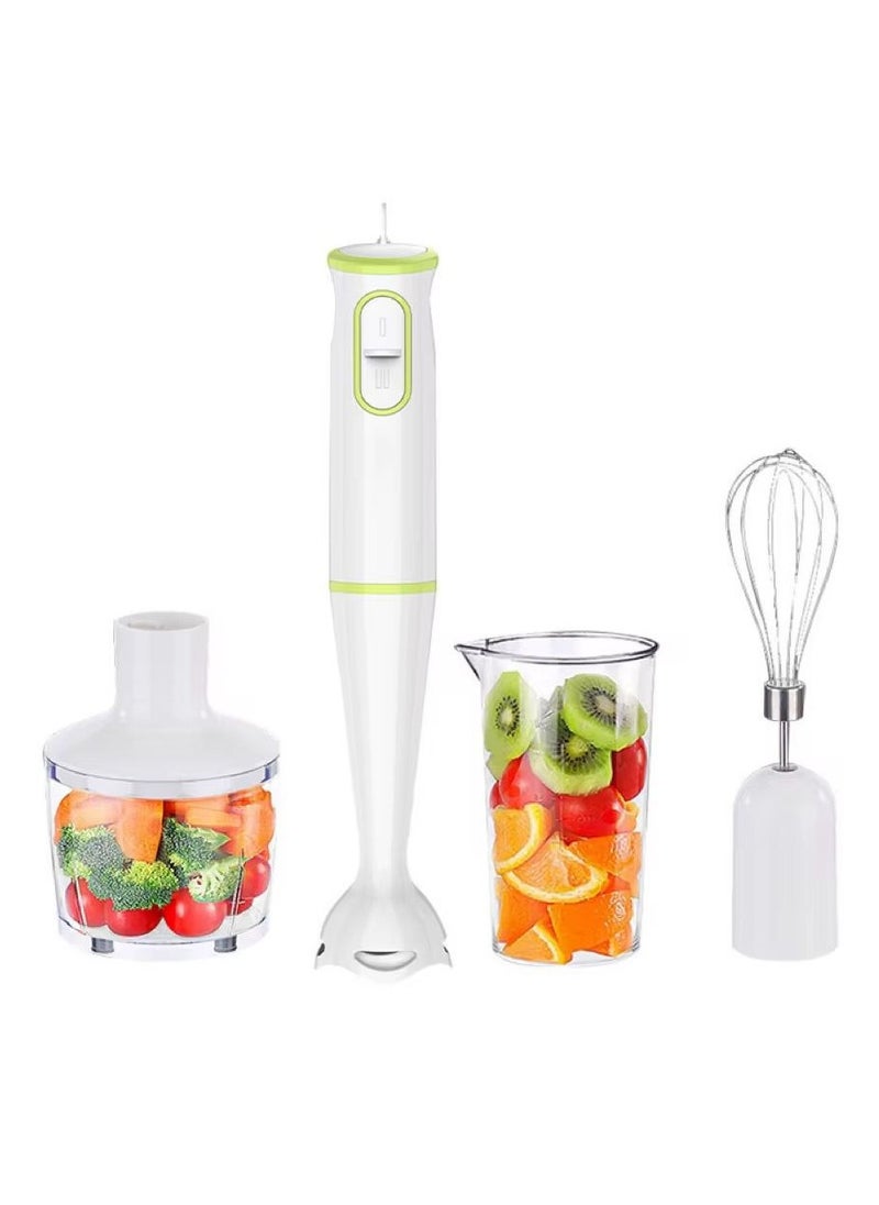 4-in-1 Hand Blender/Mixer Grinder – Versatile Juicer and Smoothie Blender for Home, Office, and Camping