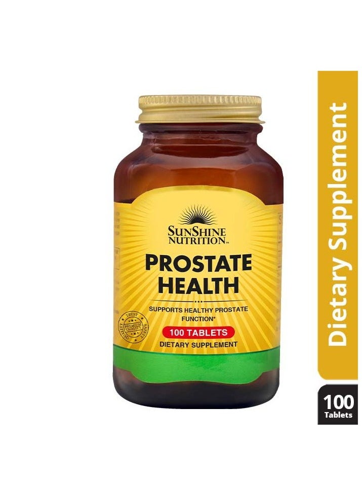 Prostate Health 100 Tablets | To Aid Healthy Urinary Tract Health | Gluten Free