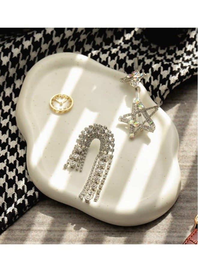 Jewelry Dish Tray, Ring Dish, Ceramic Trinket Tray, Small Key Tray, Mother's Day, Thanksgiving, the Perfect Gift for Your Loved Ones