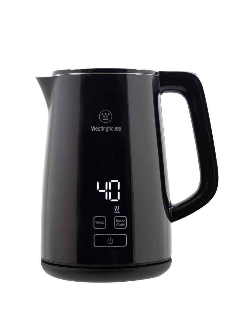 Digital Electric Kettle 1.7L Capacity - Stylish Design for Fast Boiling | Perfect for Home & Office - Available on Noon