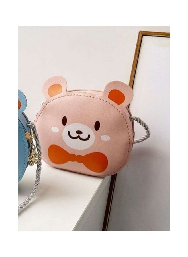 Crossbody Bag Pink/Orange/Brown