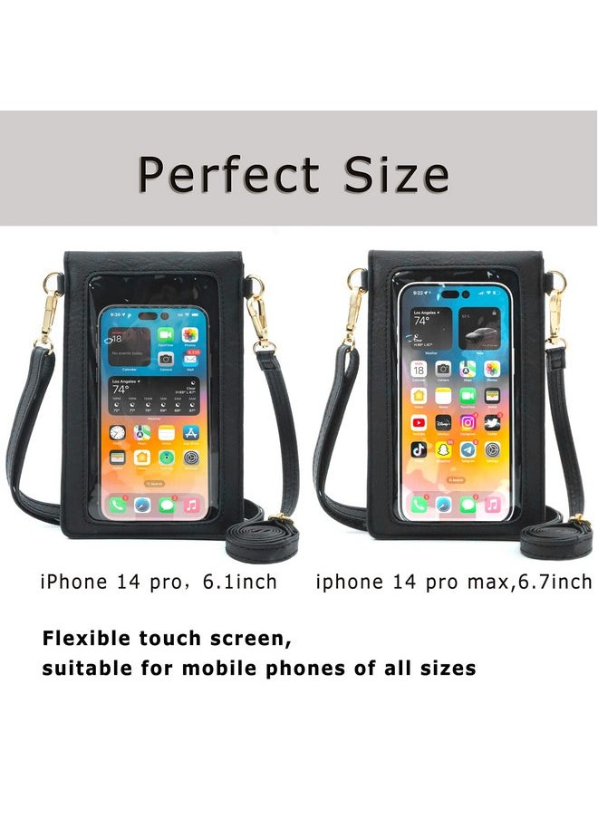 AnsTOP Small Crossbody Bags for Women, Crossbody Cell Phone Bag Tassel Wallet Purses with 2 Strap Best Gift for Women