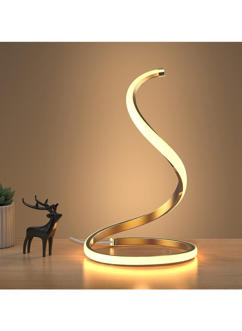 LED Bedside Lamp, Eye Protection, Dimmable Stepless Brightness, Table Lamp/Desk Lamp/Decorative Lighting for Bedroom