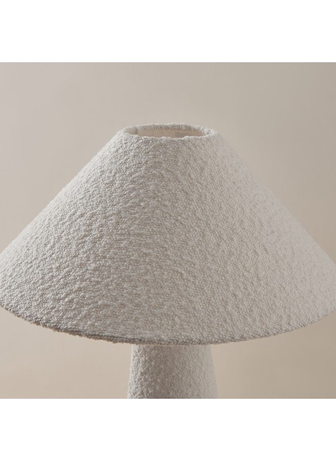 Nash Boucle Table Lamp With Shade 40 X 49.5 X 40 Cm