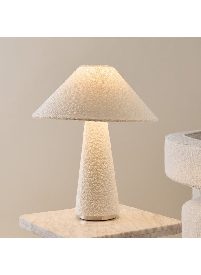 Nash Boucle Table Lamp With Shade 40 X 49.5 X 40 Cm