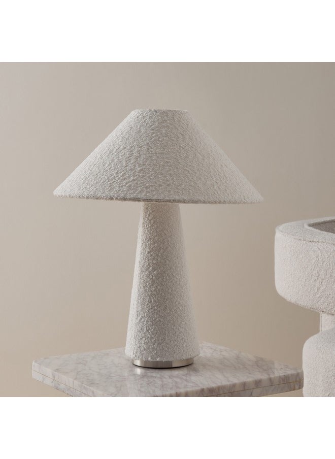 Nash Boucle Table Lamp With Shade 40 X 49.5 X 40 Cm