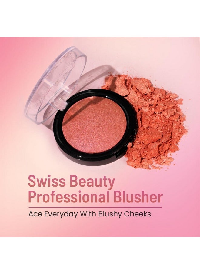 Swiss Beauty SB-802 Professional Blusher Rose Gold