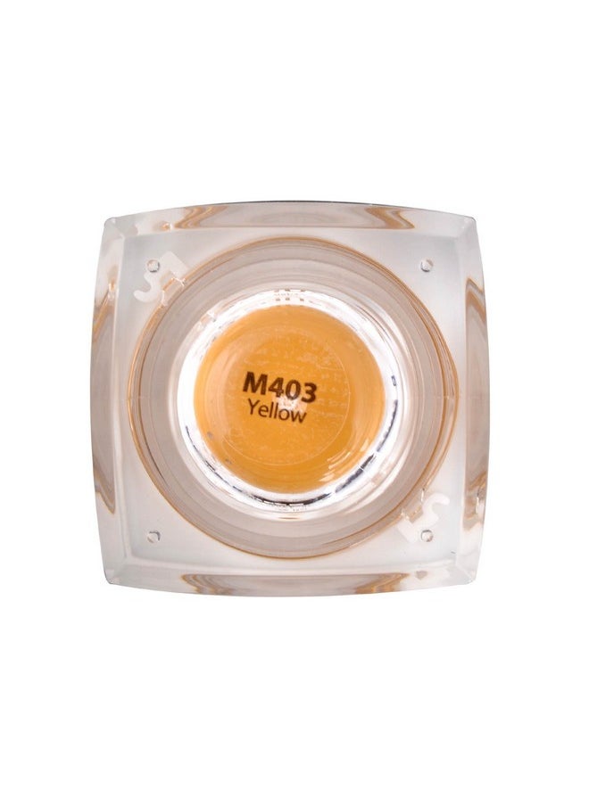 CHUSE M403, 7g, Yellow, Passed DermaTest, Paste Eyebrow Pigment for Microblading Micro Pigment Cosmetic Color