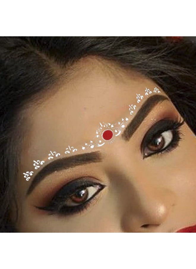 Comet Busters Traditional Bridal Bengali Wedding Bindi for Women (BIN1737)