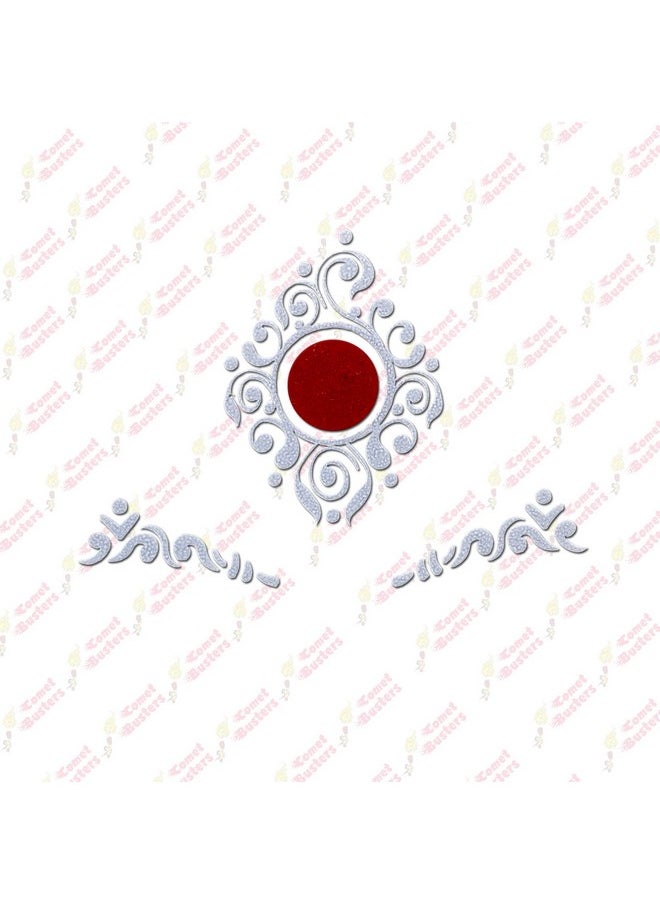 Comet Busters Traditional Bridal Bengali Wedding Bindi for Women (BIN1977)