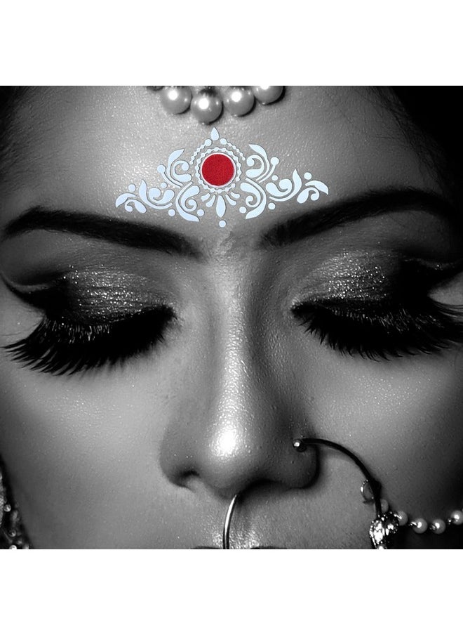 Comet Busters Traditional Bridal Bengali Wedding Bindi for Women (BIN1979)