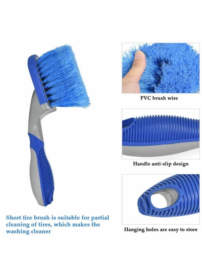 Cleaning Brush Car Wheel Brush Set Auto Bicycle Tire Brush Kit Motorcycle Detailing Brush