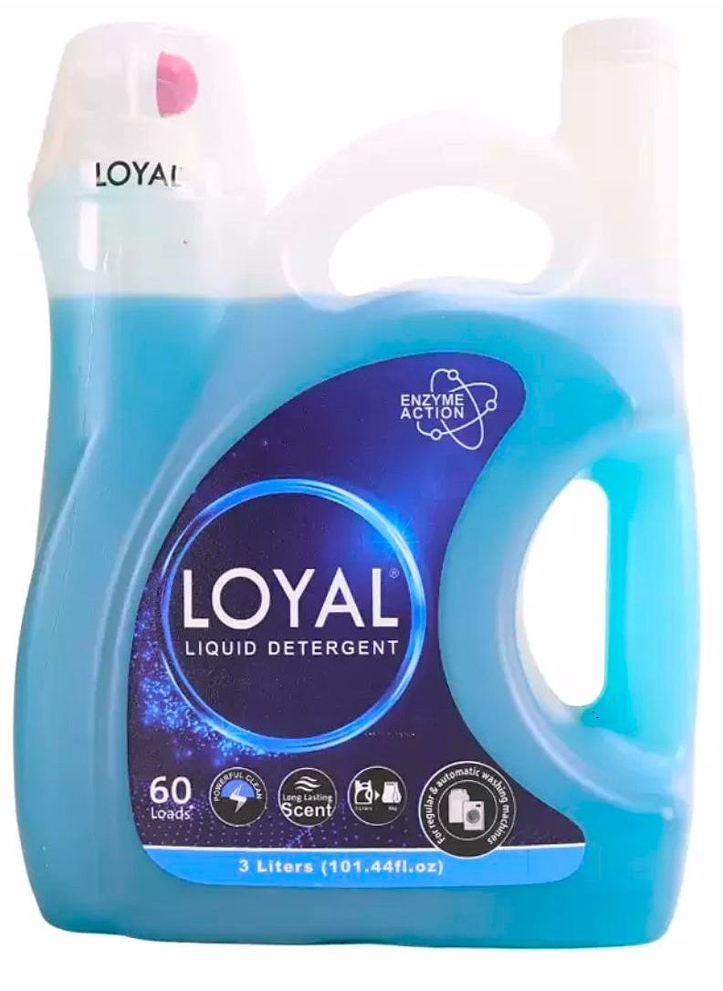 Liquid Detergent With Enzyme Action Up to 60 Load - 3 Liters