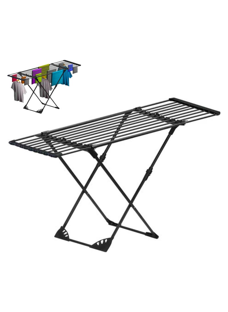 Clothes Drying Stand with Adjustable Wings Clothes Hanger Stand Drying Rack clothes rack  Cloth Drying Rack laundry dryer...