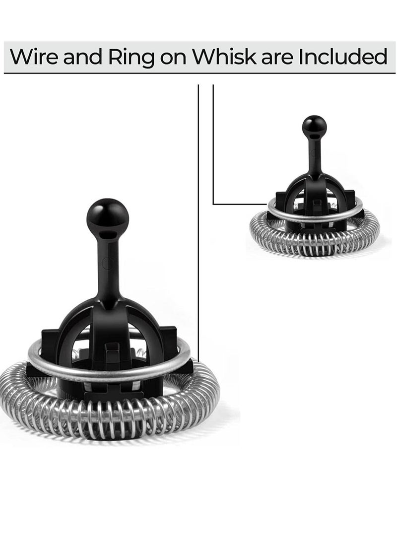 Whisk for Aeroccino 3 Milk Frother Replacement, fit for Nespresso Aeroccino 3, 4, Plus. Milk, Hot Milk Cold Milk Espresso, Milk Frother Replacement Parts (Pack of 2)