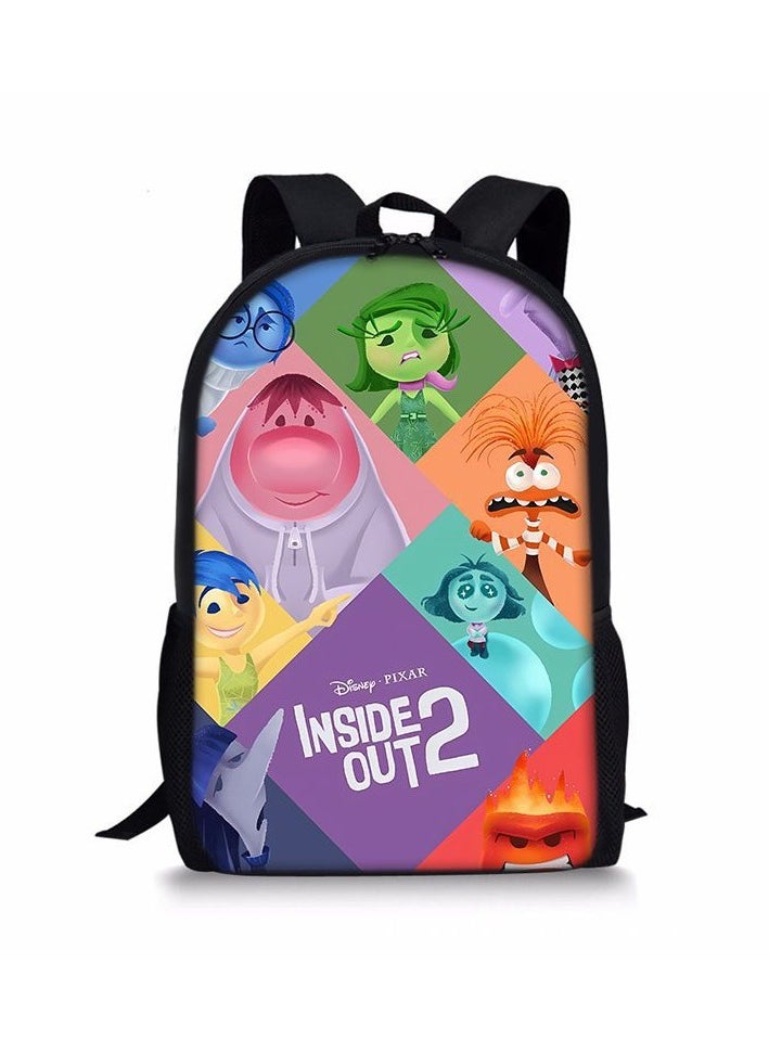 Inside Out Student Printed Backpack 17 Inch 44*28*13CM