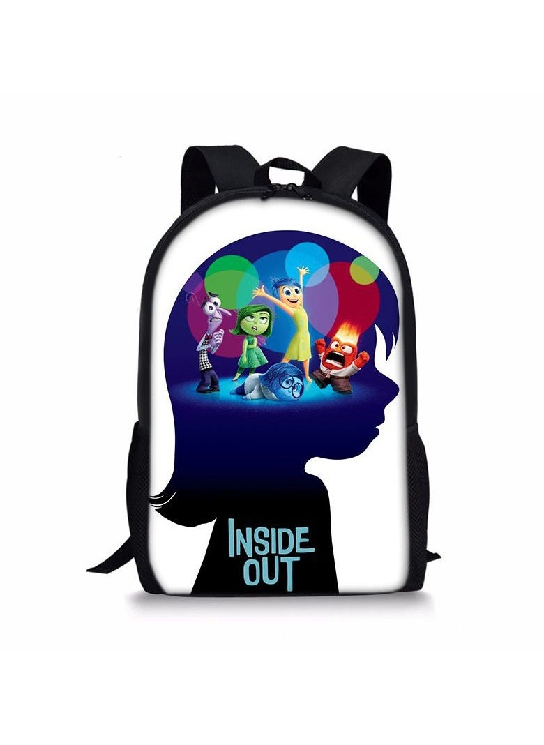 New Inside Out Student Printed Backpack 17 Inch 44*28*13CM