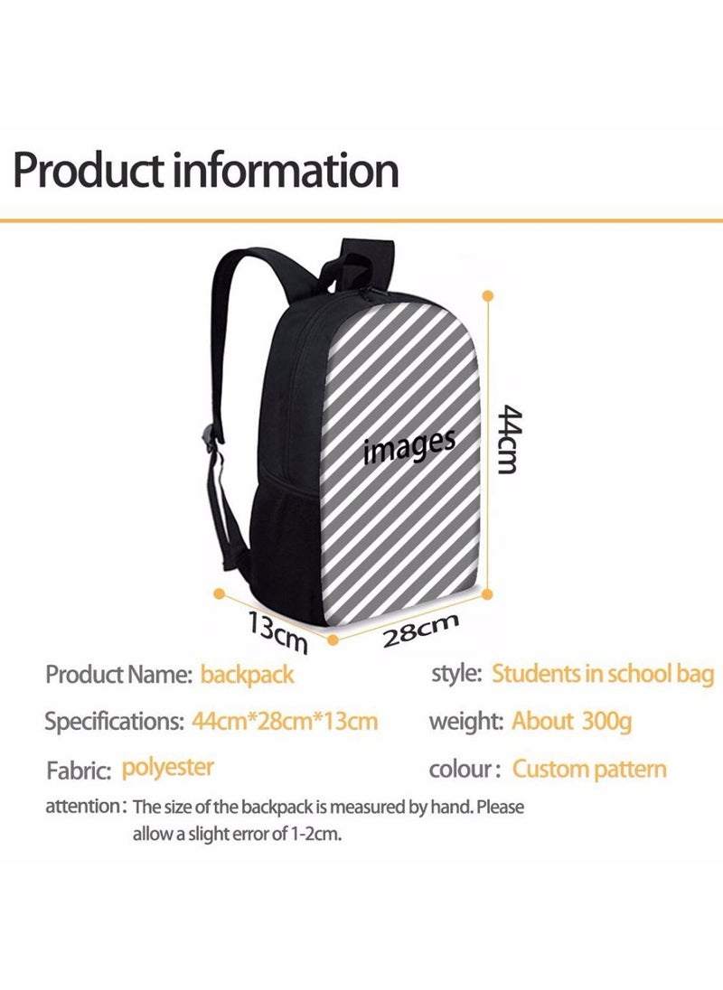 Inside Out Student Printed Backpack 17 Inch 44*28*13CM