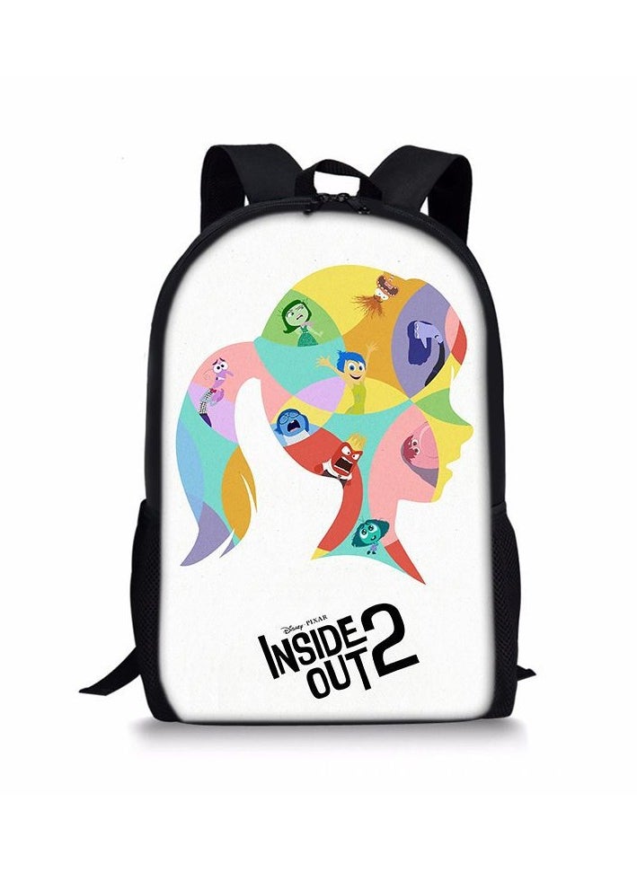 New Inside Out Student Printed Backpack 17 Inch 44*28*13CM