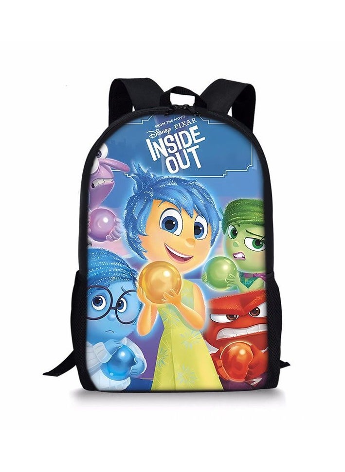 New Inside Out Student Printed Backpack 17 Inch 44*28*13CM