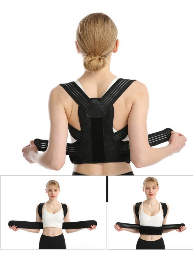 Back Brace Posture Corrector for Women and Men,Adjustable Back Straightener Posture Corrector, Breathable and Easy to Wear Back Brace, Relieve Back Pain, Neck Pain, Shoulder Pain, Lower Back Pain