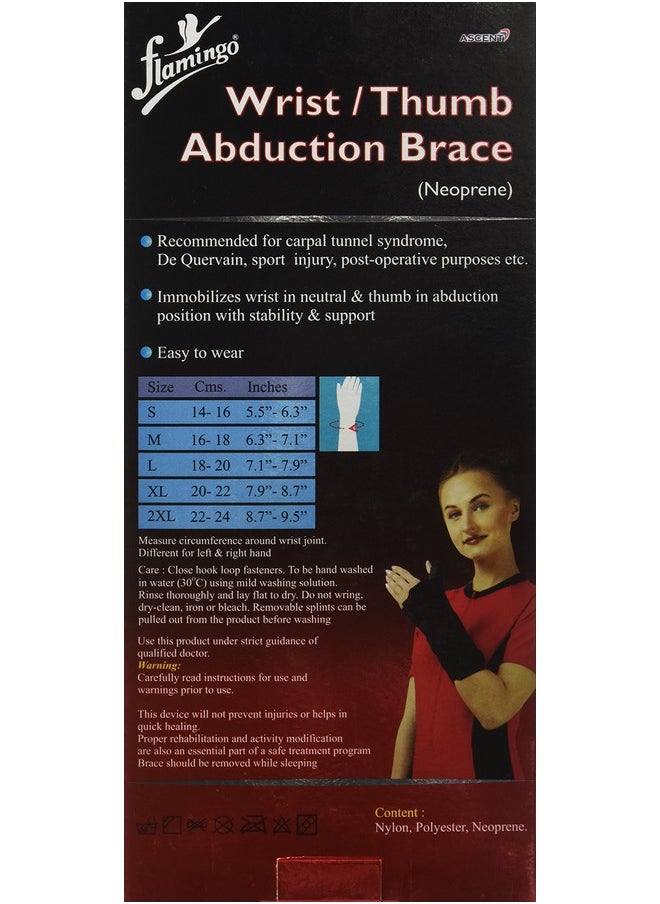 Flamingo Wrist Thumb Abduction Brace (XXL)